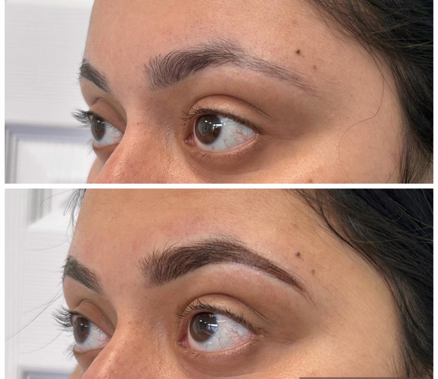Powder Brows result by Krish Cosmetics Studio