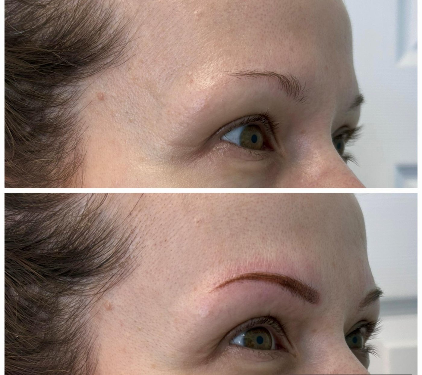 Powder Brows result by Krish Cosmetics Studio