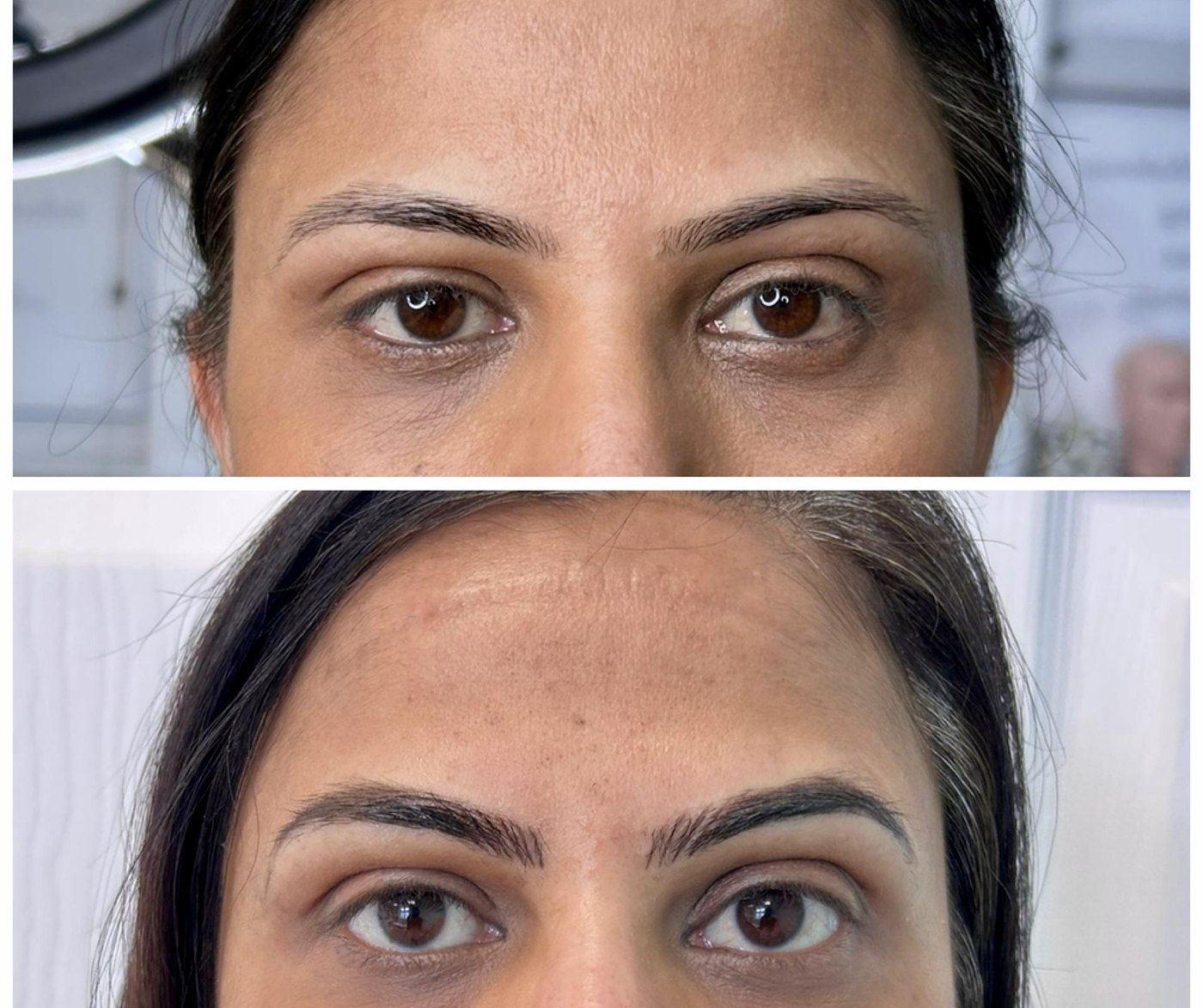 Combination Brows result by Krish Cosmetics Studio